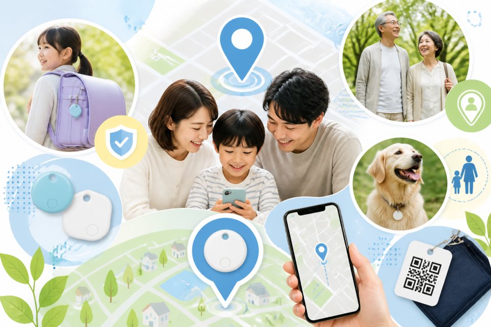迷子・忘れ物対策で失敗しない！位置情報サービスの選び方とおすすめ活用法