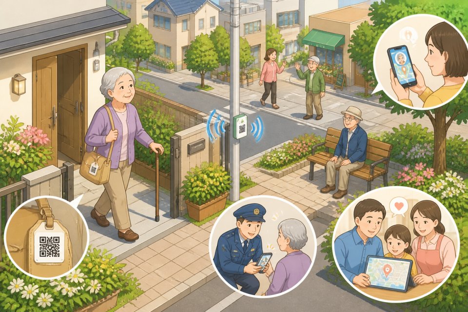独居高齢者の外出支援と見守り｜安心を増やす新しい方法