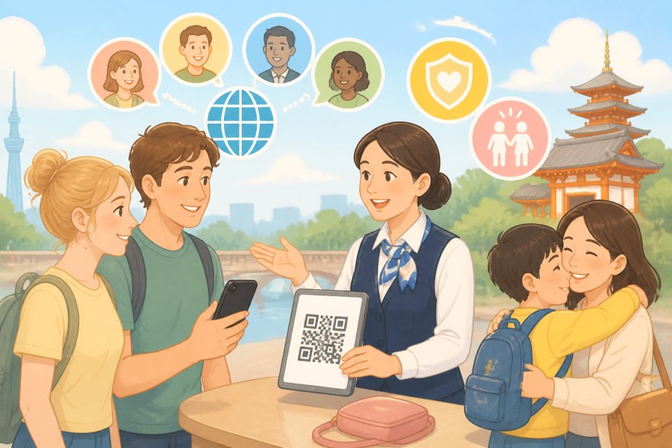 外国人観光客も安心！多言語対応で迷子・遺失物を守る方法