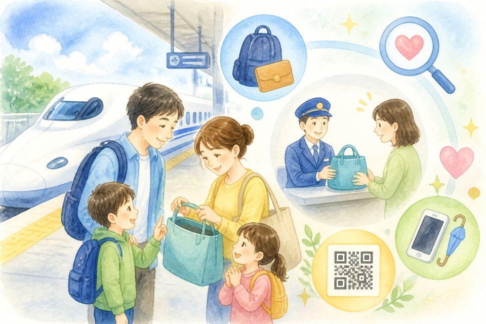 新幹線・電車での忘れ物防止｜今すぐできる対策と便利な方法