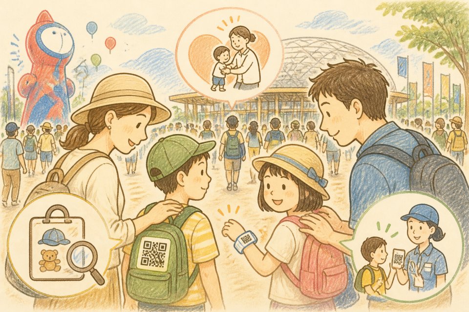 万博・イベントで迷子を防ぐ！家族を守る実践的な対策まとめ