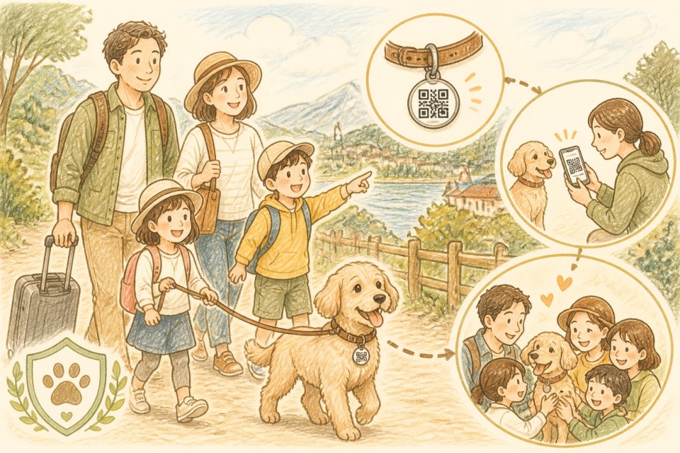 ペットとの旅行で迷子を防ぐ！安心して出かけるための対策と備え