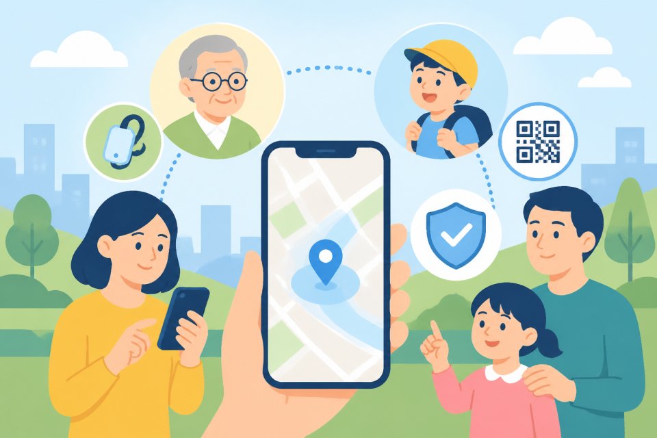 スマホでできる見守りサービス比較｜家族と持ち物を守る新習慣