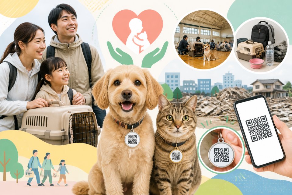 災害時のペット避難で困らない！識別対策と今すぐできる備え