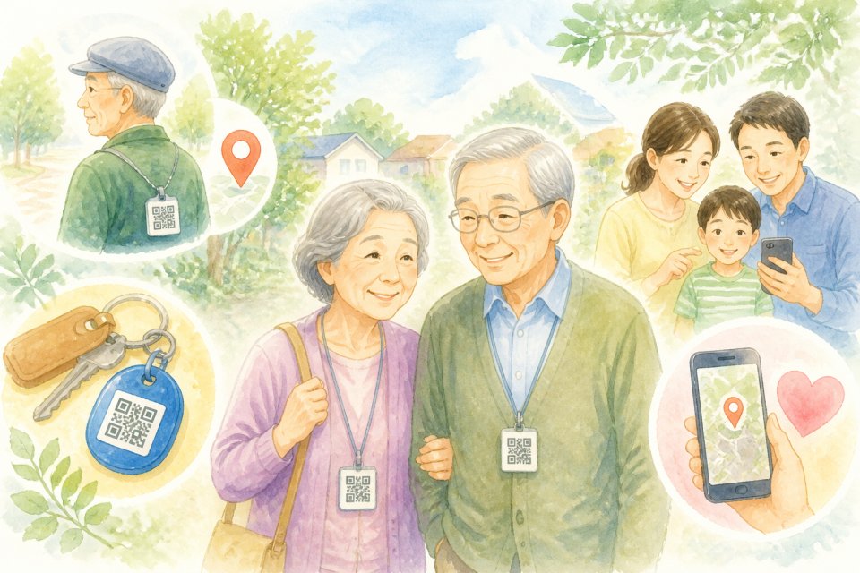 シニア世代の安全対策に｜外出時の「もしも」を防ぐ簡単な備え