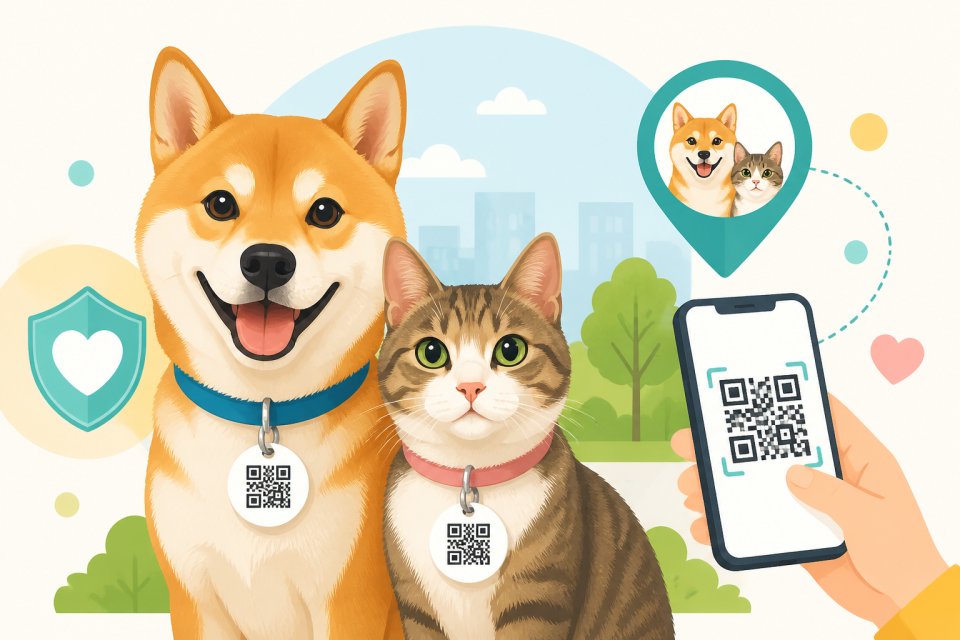 犬・猫の迷子対策はこれで安心！QRタグ活用法と「おるやん」