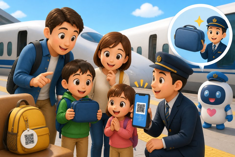新幹線・電車で忘れ物を防ぐ！今すぐできる対策と無料QR通知術