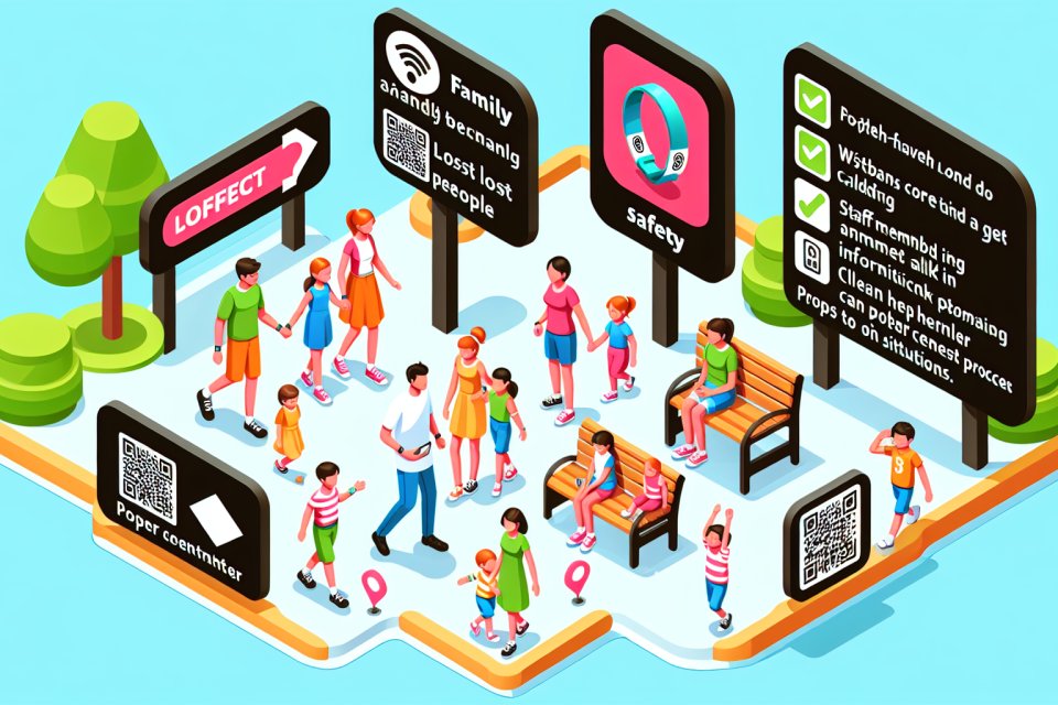 遊園地・テーマパークでの迷子防止テクニック！安心して楽しむための方法